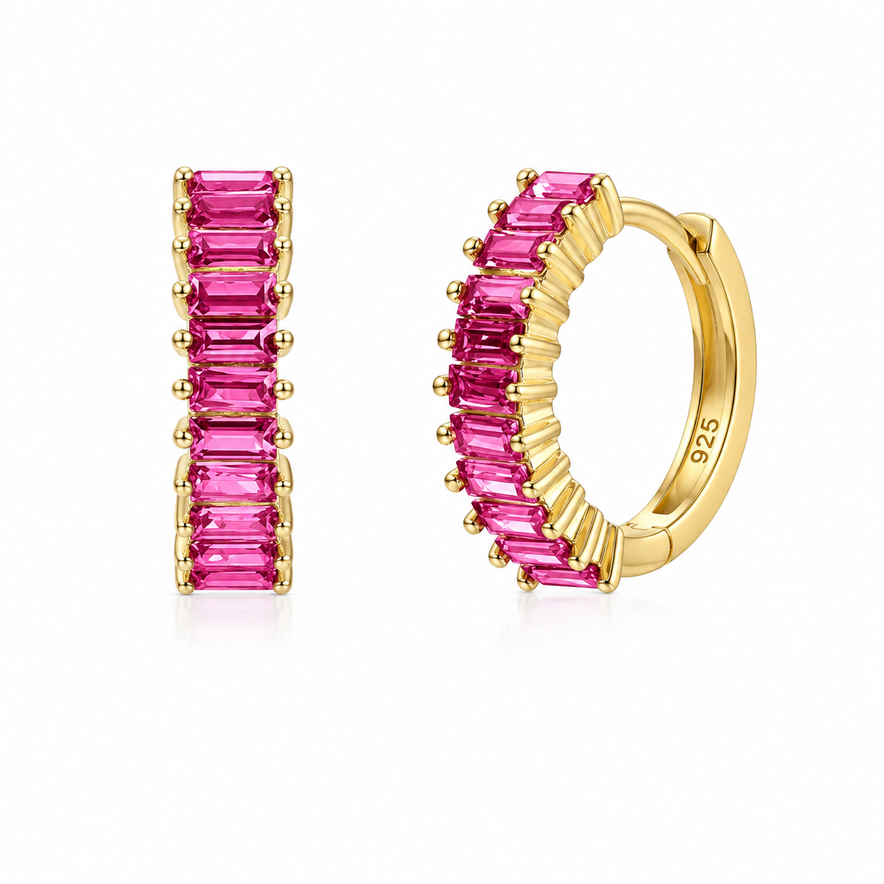 Argollas Mallorca Fucsia