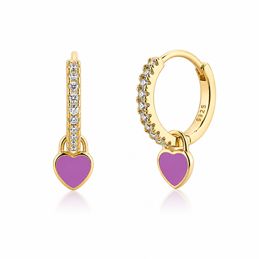 Argollas Amore Fucsia